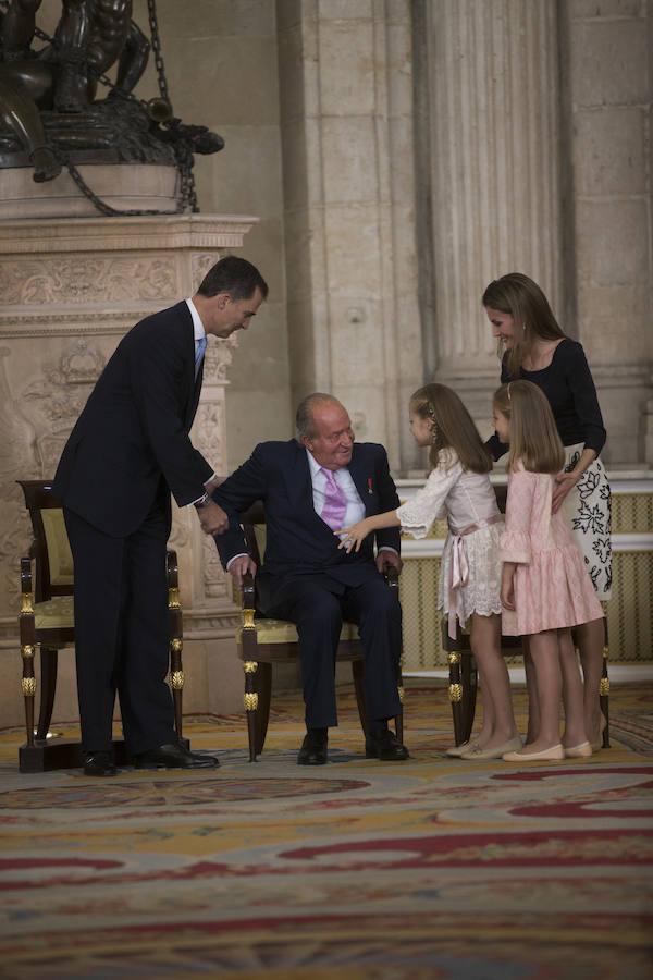 Sanción de la ley orgánica de Abdicación al Rey Juan Carlos I. 