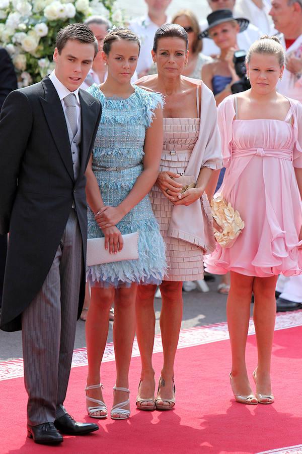 Actualmente la princesa Estefanía vive junto a sus hijos en la Villa Clos Saint-Martin, en Mónaco. 