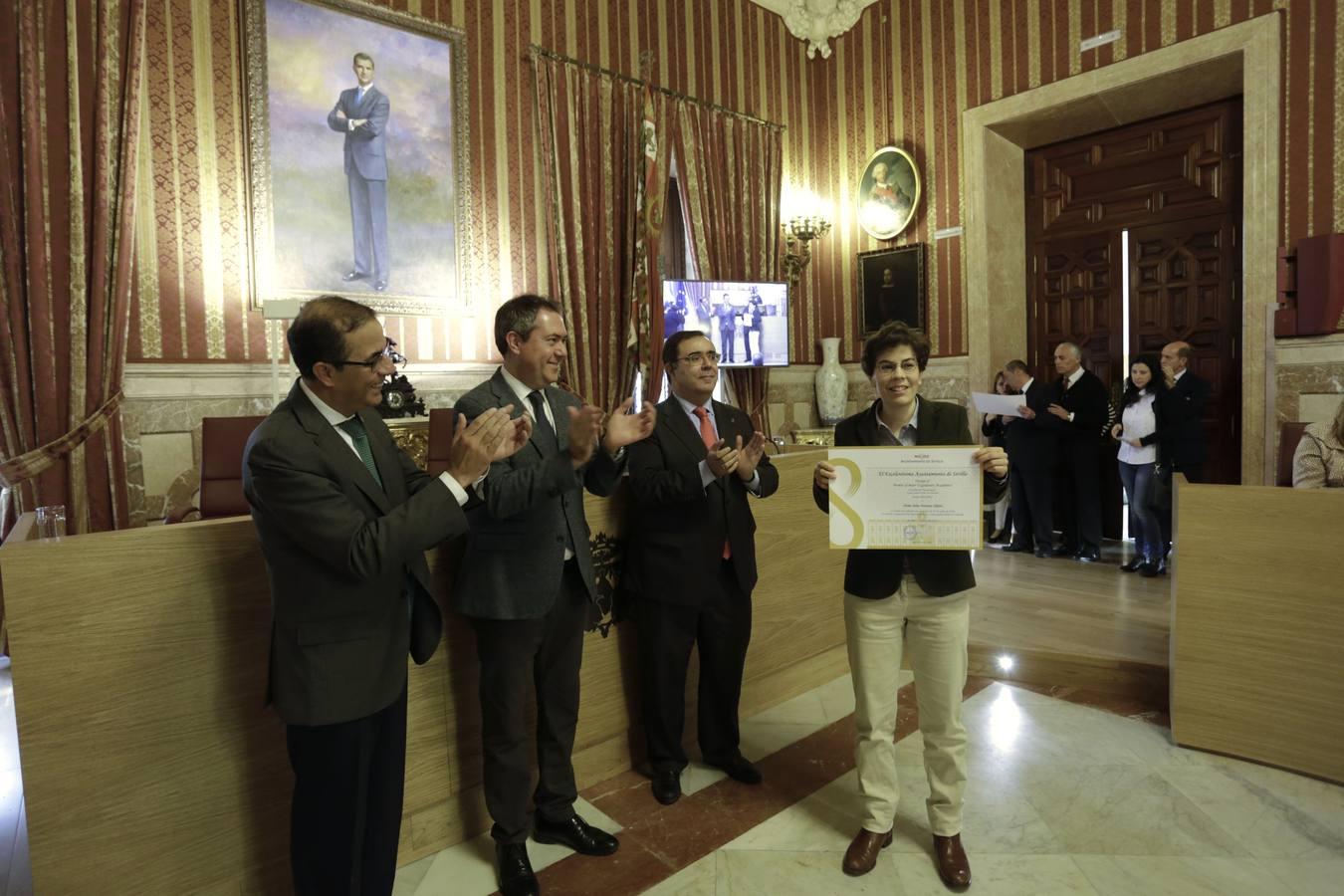 Homenaje a los universitarios con las mejores notas de Sevilla