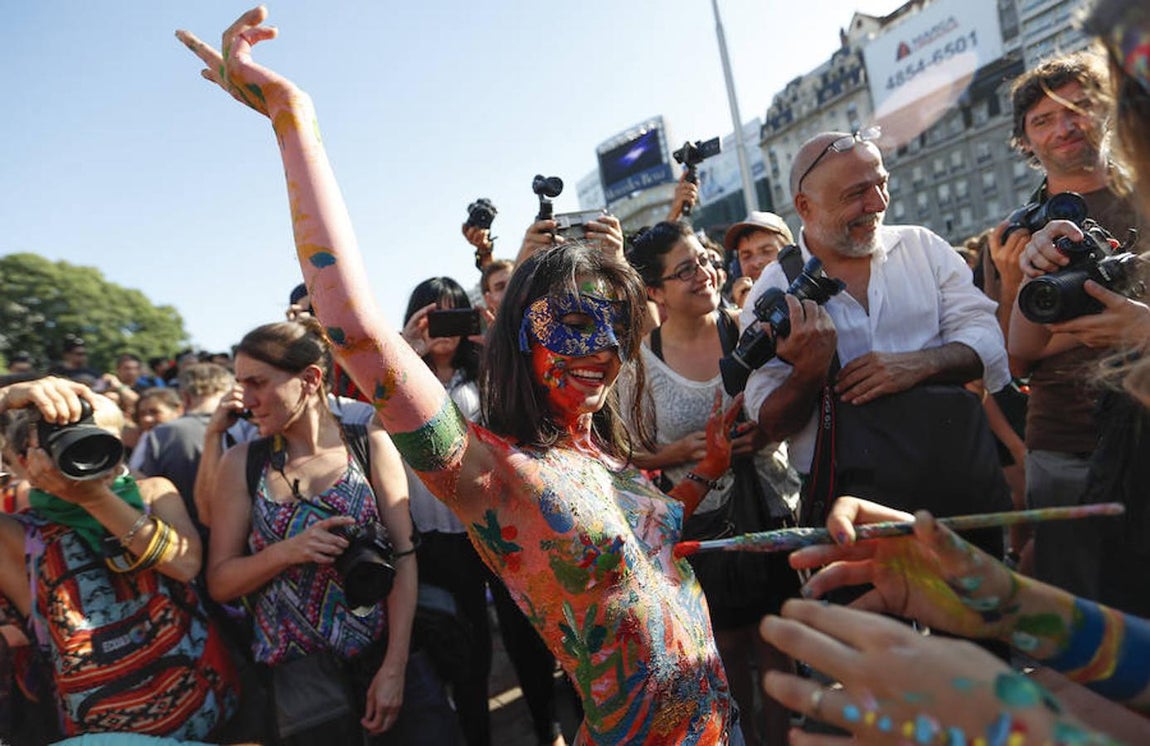 Argentina, a favor del «topless»