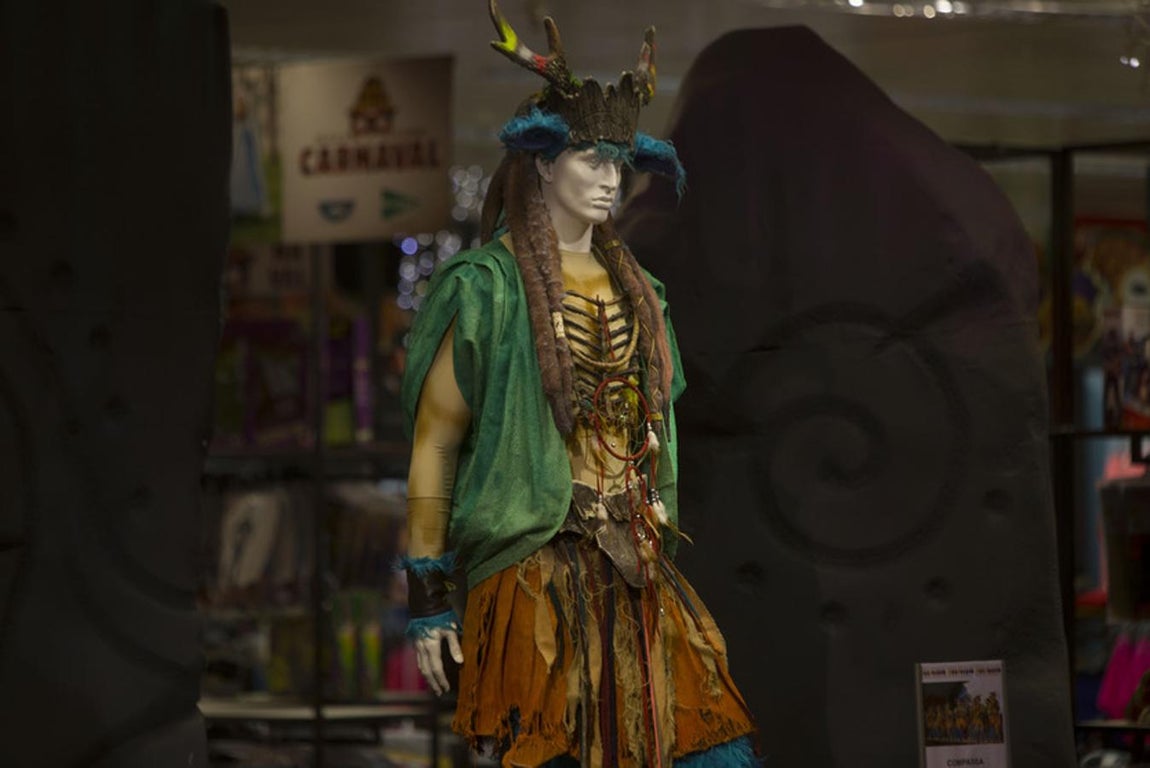 Exposición sobre Carnaval en el Corte Inglés Bahía de Cádiz