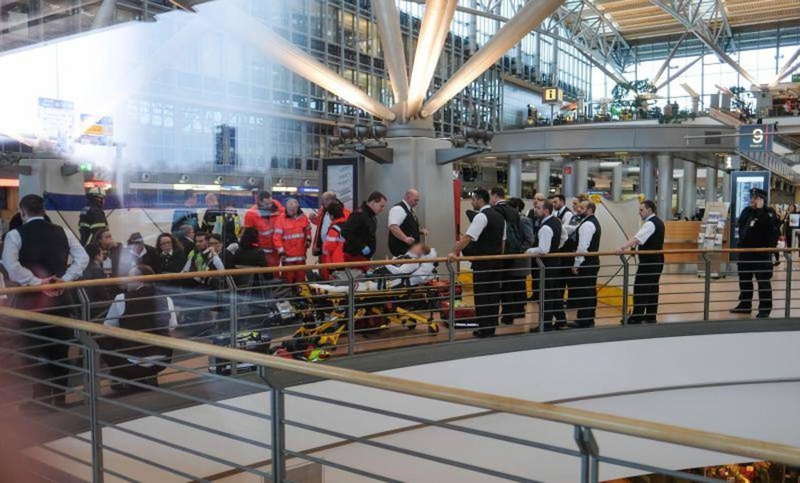 Cierran temporalmente el aeropuerto de Hamburgo