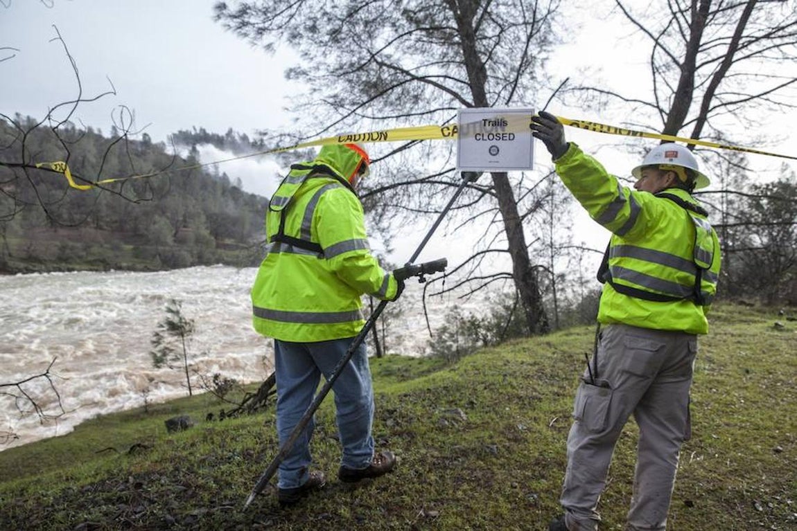 En imágenes: la presa de más alta de EE.UU., en riesgo de desbordamiento