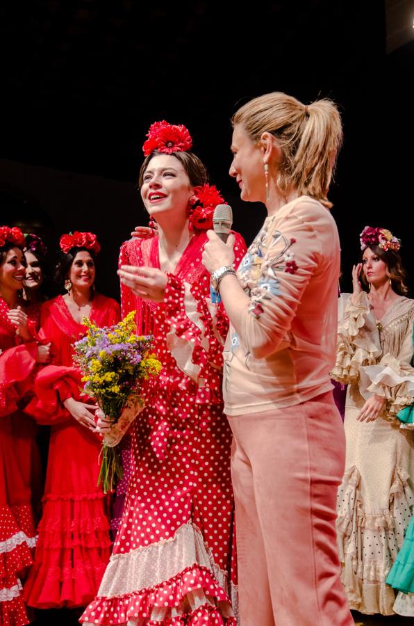 Macarena Beato para Faly, en la Pasarela Flamenca