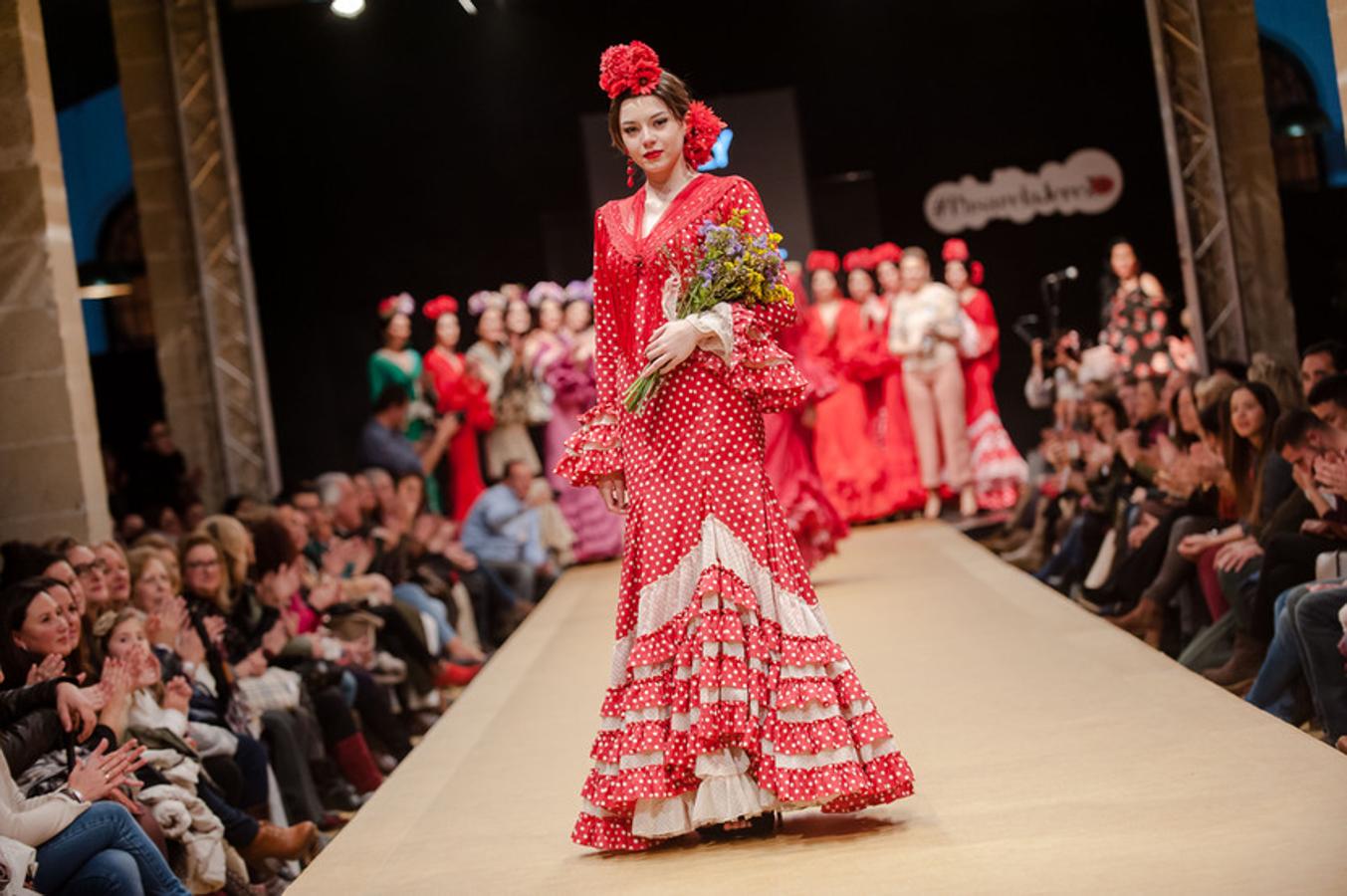 Macarena Beato para Faly, en la Pasarela Flamenca