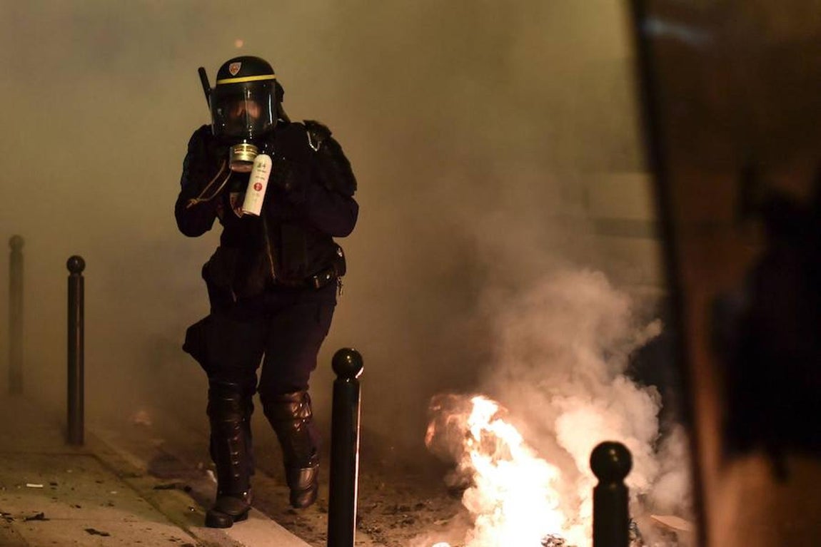 Nueva ola de protestas en París