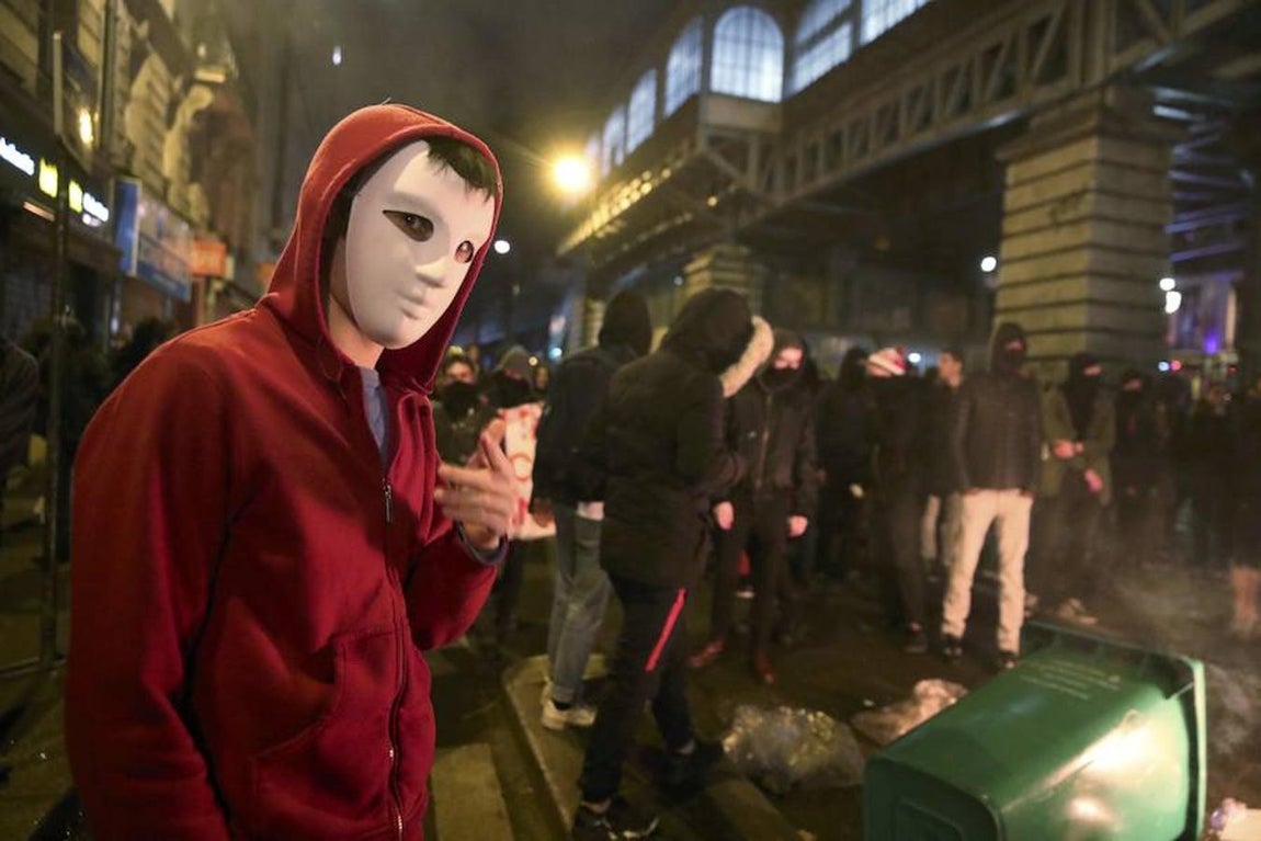 Nueva ola de protestas en París