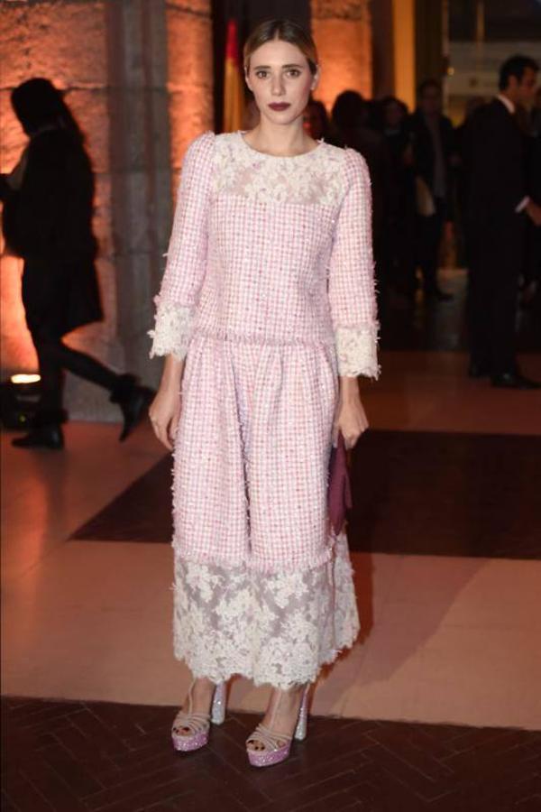 Lulú Figueroa en el desfile de Verino. 