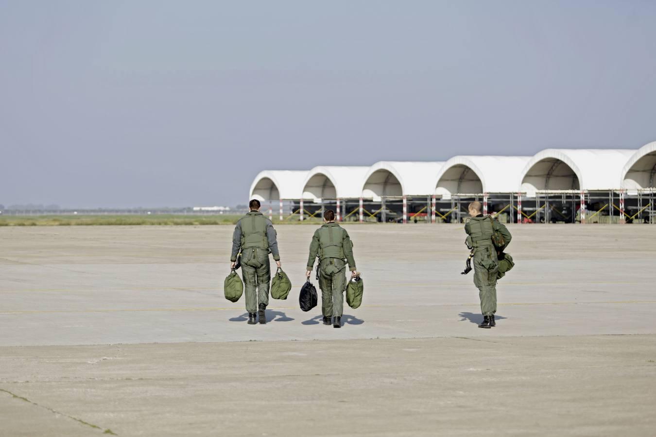 El Eurofighter español, a graduarse en la prueba más exigente del mundo