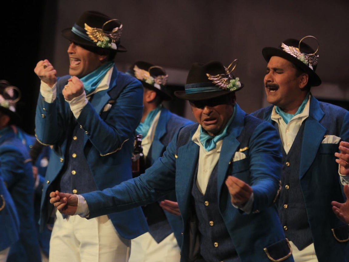 Fotos: Comparsa El ángel de Cádiz. COAC 2017