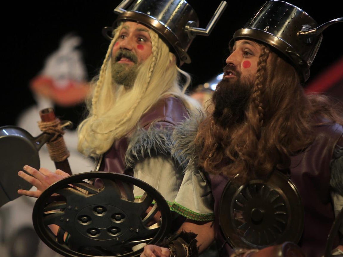 Fotos. Chirigota Los de Cádiz norte. COAC 2017