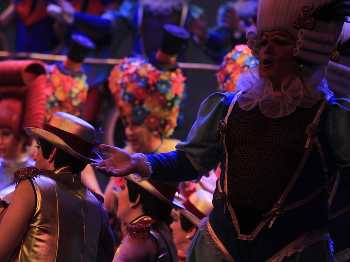 Fotos. Coro La reina de la noche (Semifinal). COAC 2017