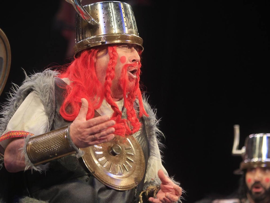 Fotos. Chirigota Los de Cádiz norte. COAC 2017