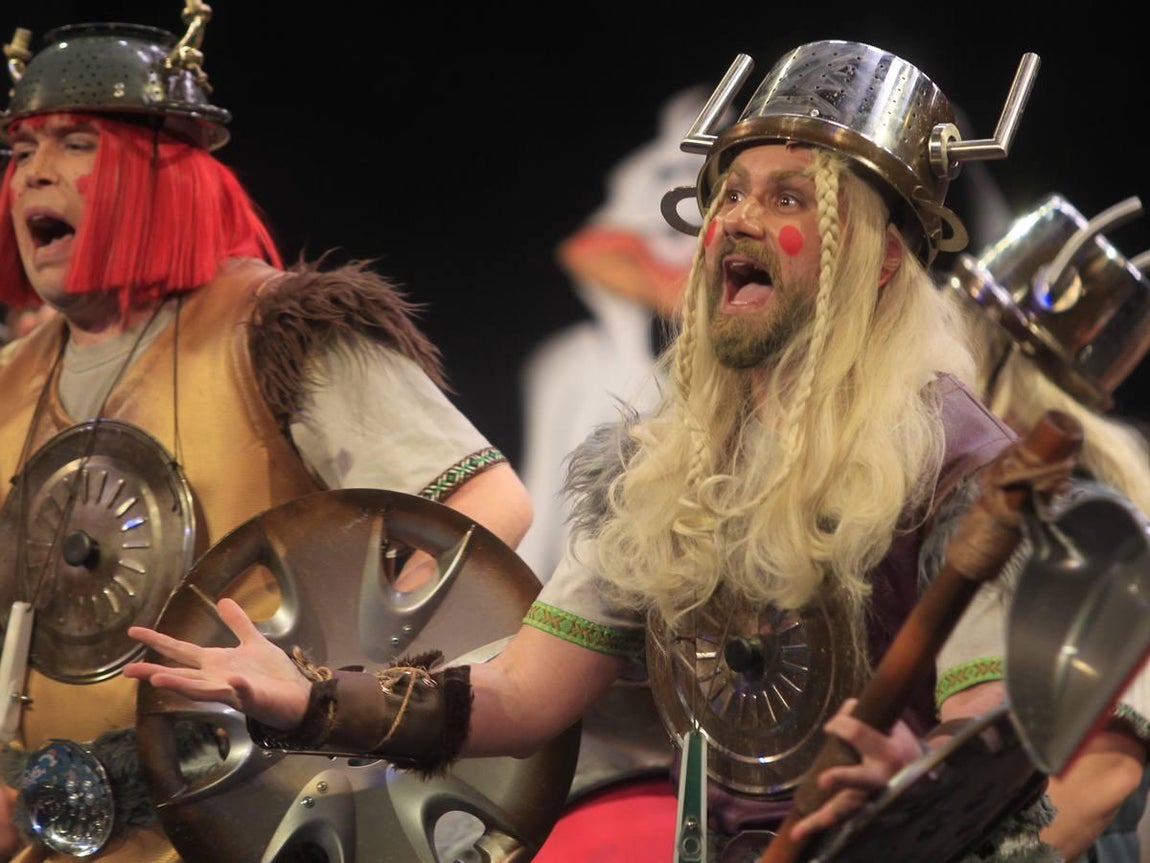 Fotos. Chirigota Los de Cádiz norte. COAC 2017