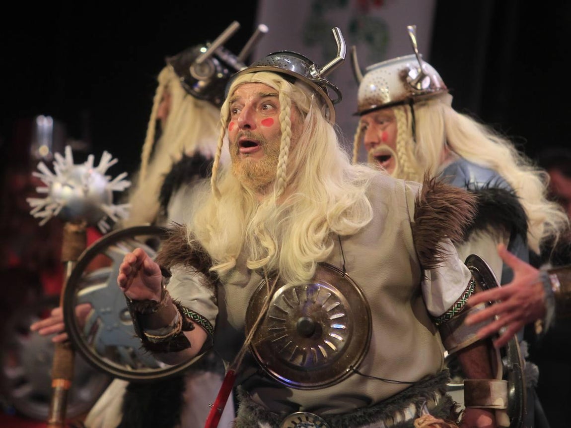 Fotos. Chirigota Los de Cádiz norte. COAC 2017