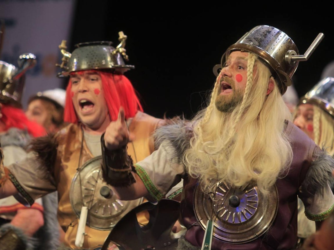 Fotos. Chirigota Los de Cádiz norte. COAC 2017