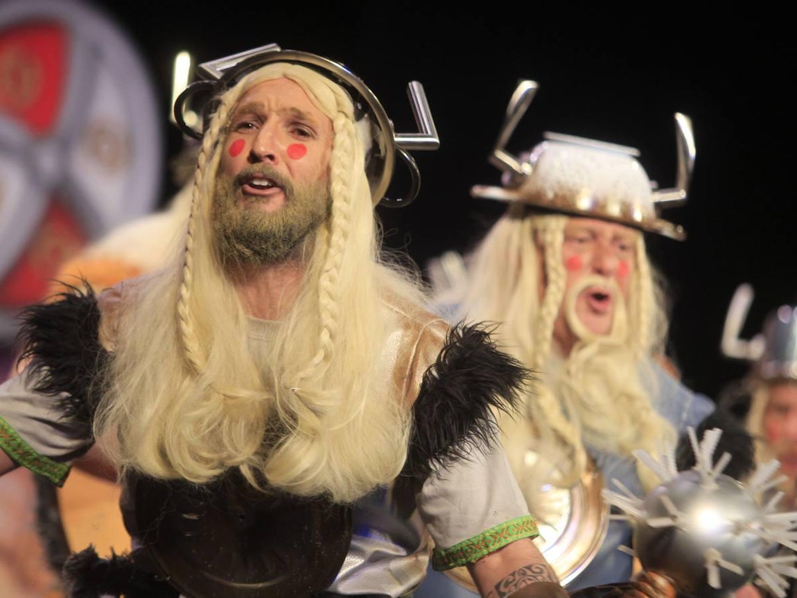 Fotos. Chirigota Los de Cádiz norte. COAC 2017