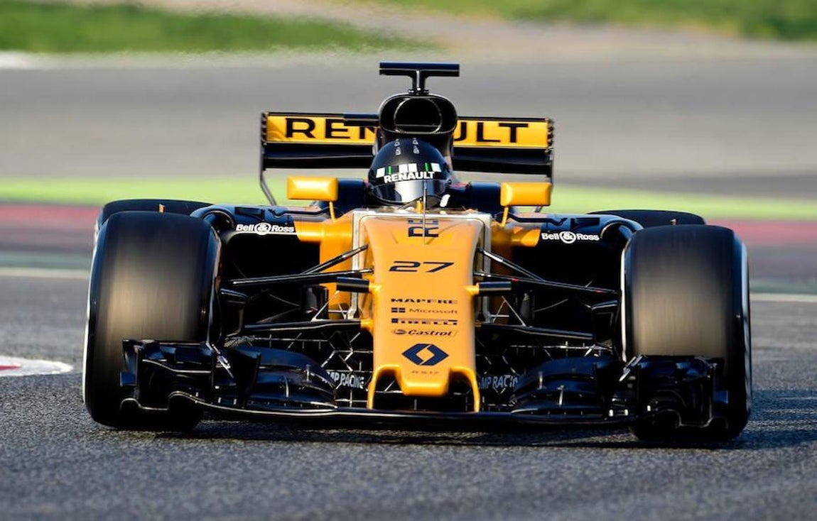 Así lucen los monoplazas de 2017