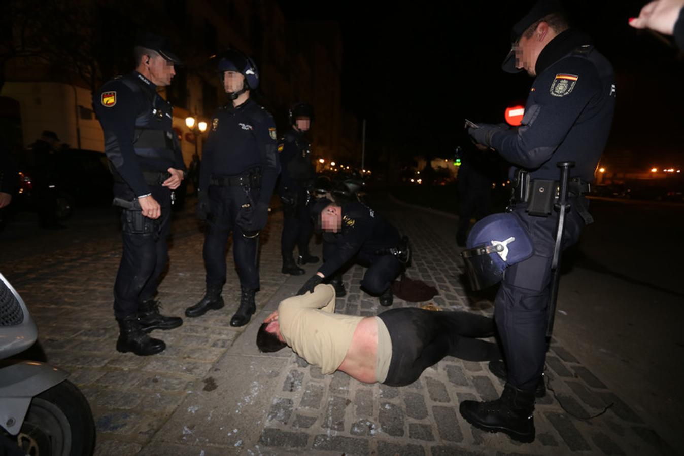 Fotos: Así es una noche de patrulla en Carnaval