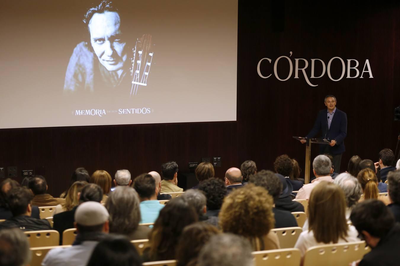 La presentación de «Memoria de los sentidos», de Vicente Amigo, en imágenes