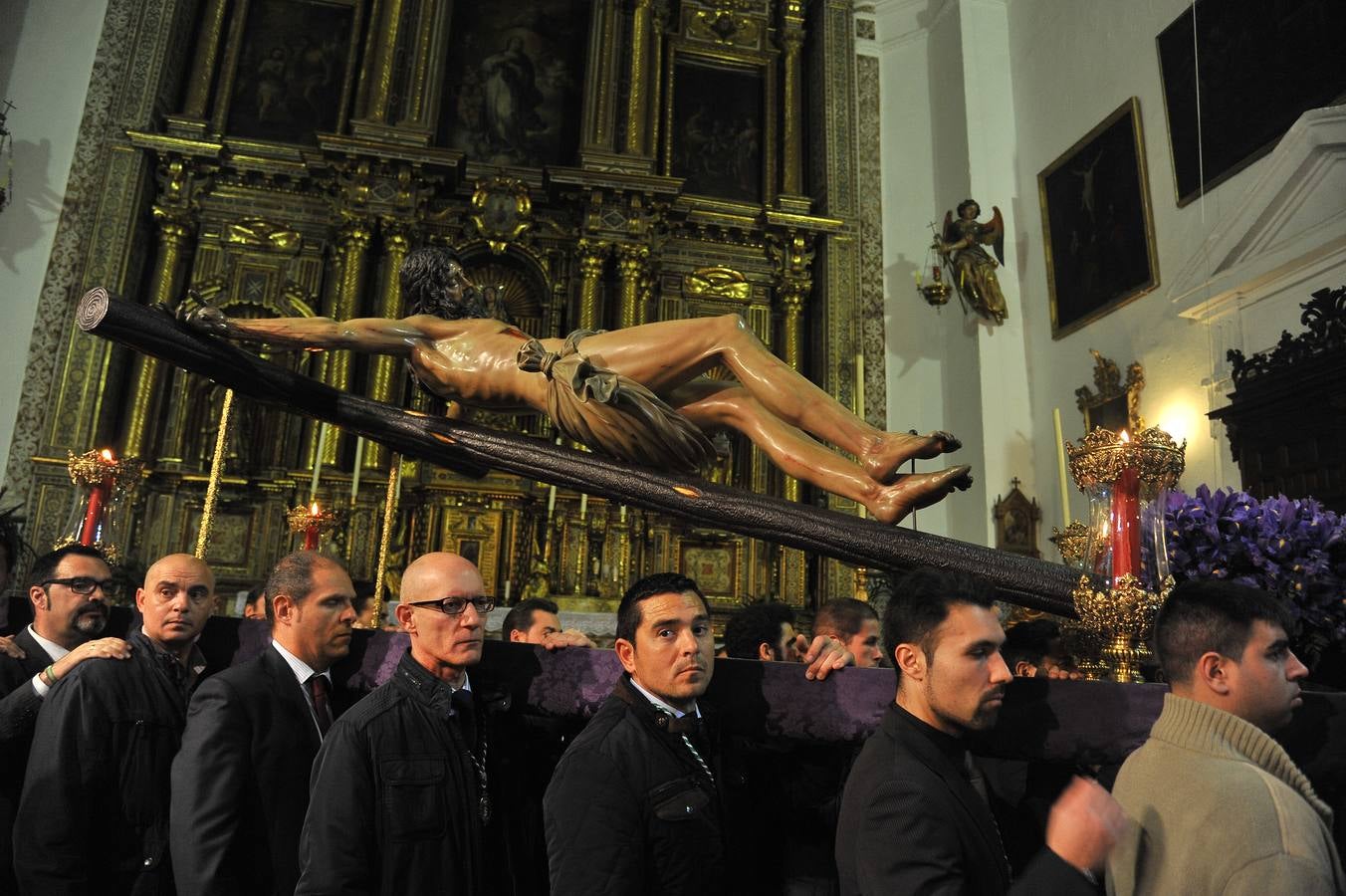 El Via Crucis del Cristo de las Cinco Llagas, en imágenes