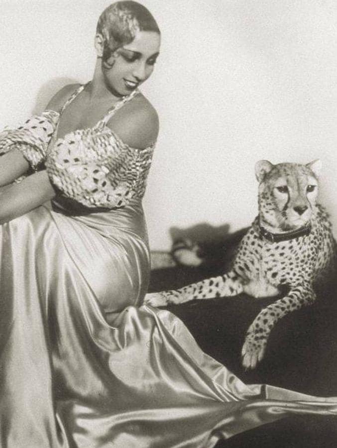 La cantante y bailarina Josephine Baker subía de vez en cuando al escenario acompañada de su mascota, un guepardo llamado Chiquita. El animal solía saltar hacia la orquesta ante el pánico de los músicos