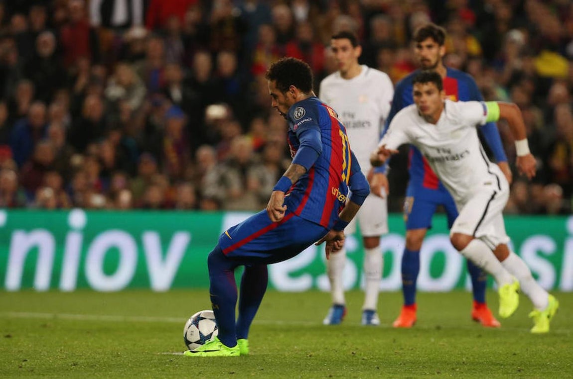 Las mejores imágenes del Barcelona-PSG