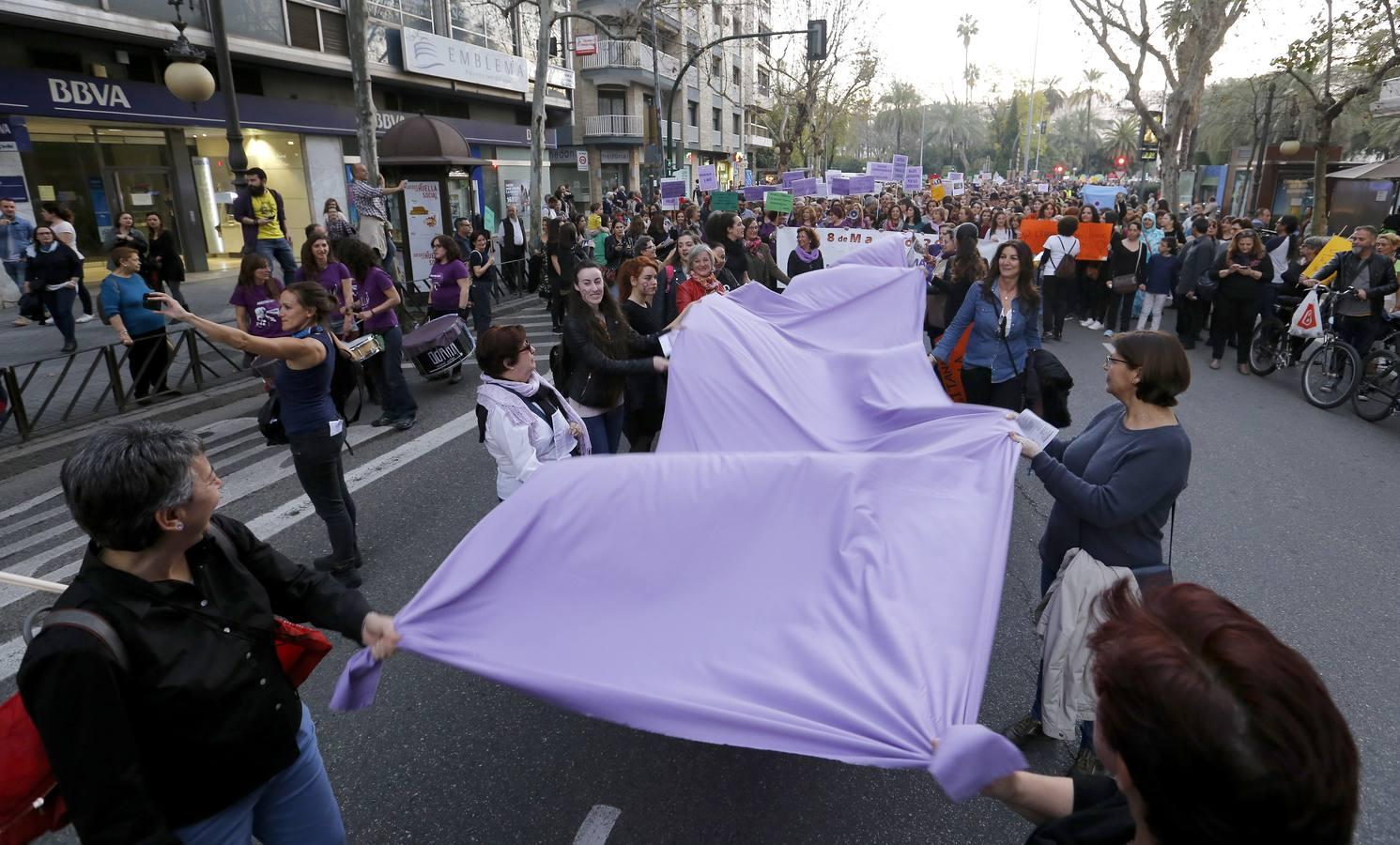 En imágenes, el Día de la Mujer en Córdoba