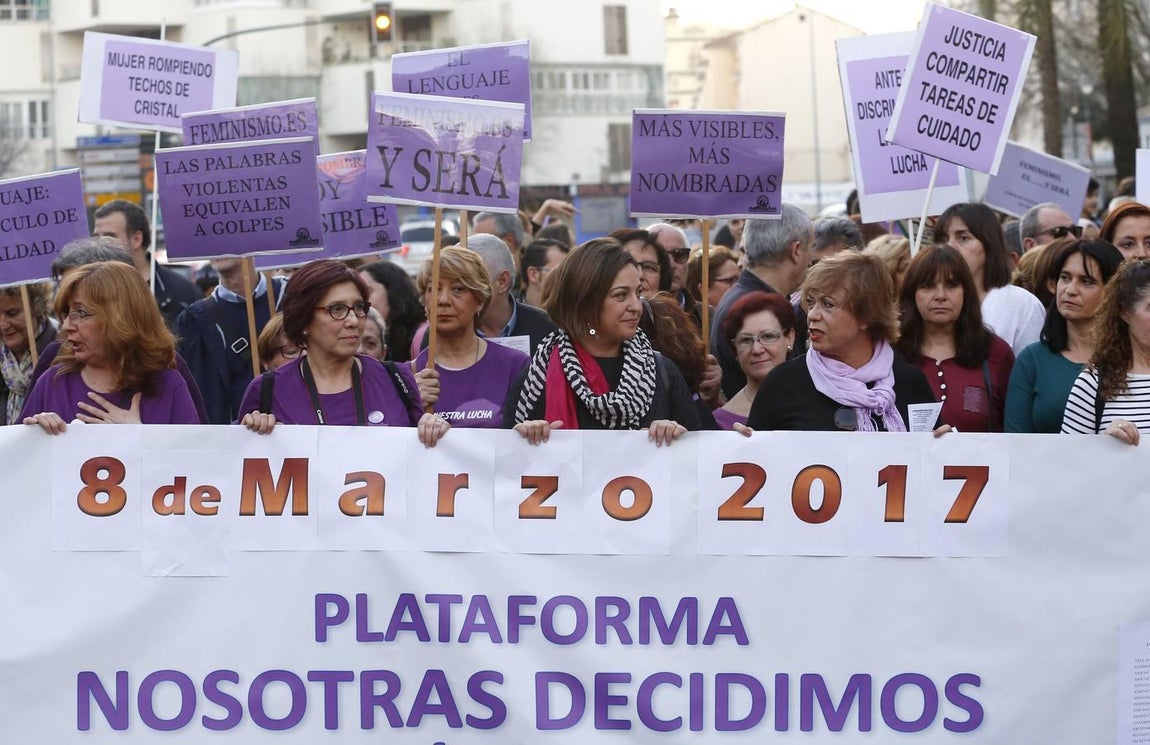En imágenes, el Día de la Mujer en Córdoba