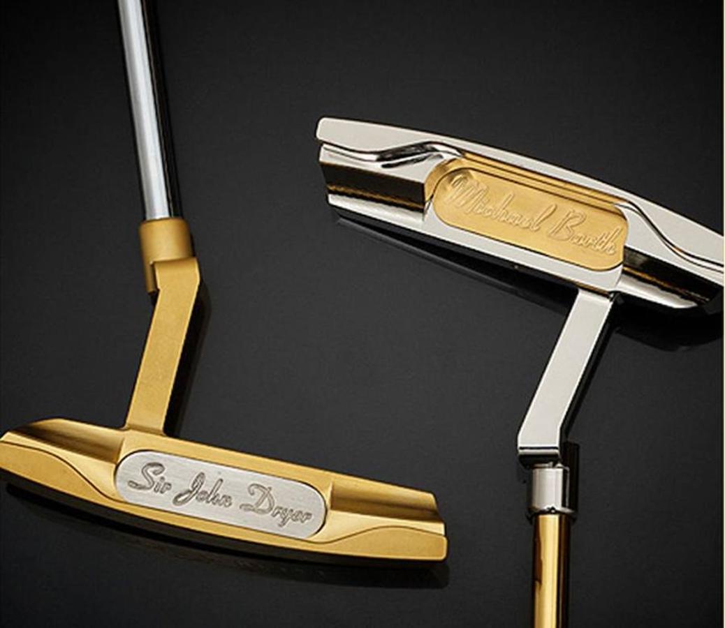 17. Para sus aficiones. Palos de golf Golden Putter de Michael Barth (a partir de 2.725 euros)