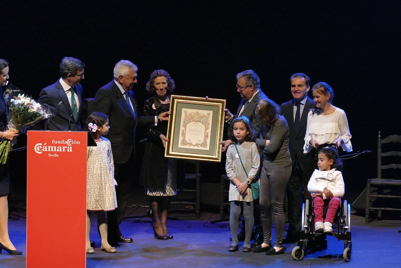 Gala flamenca a beneficio de Andex en el Teatro de la Maestranza