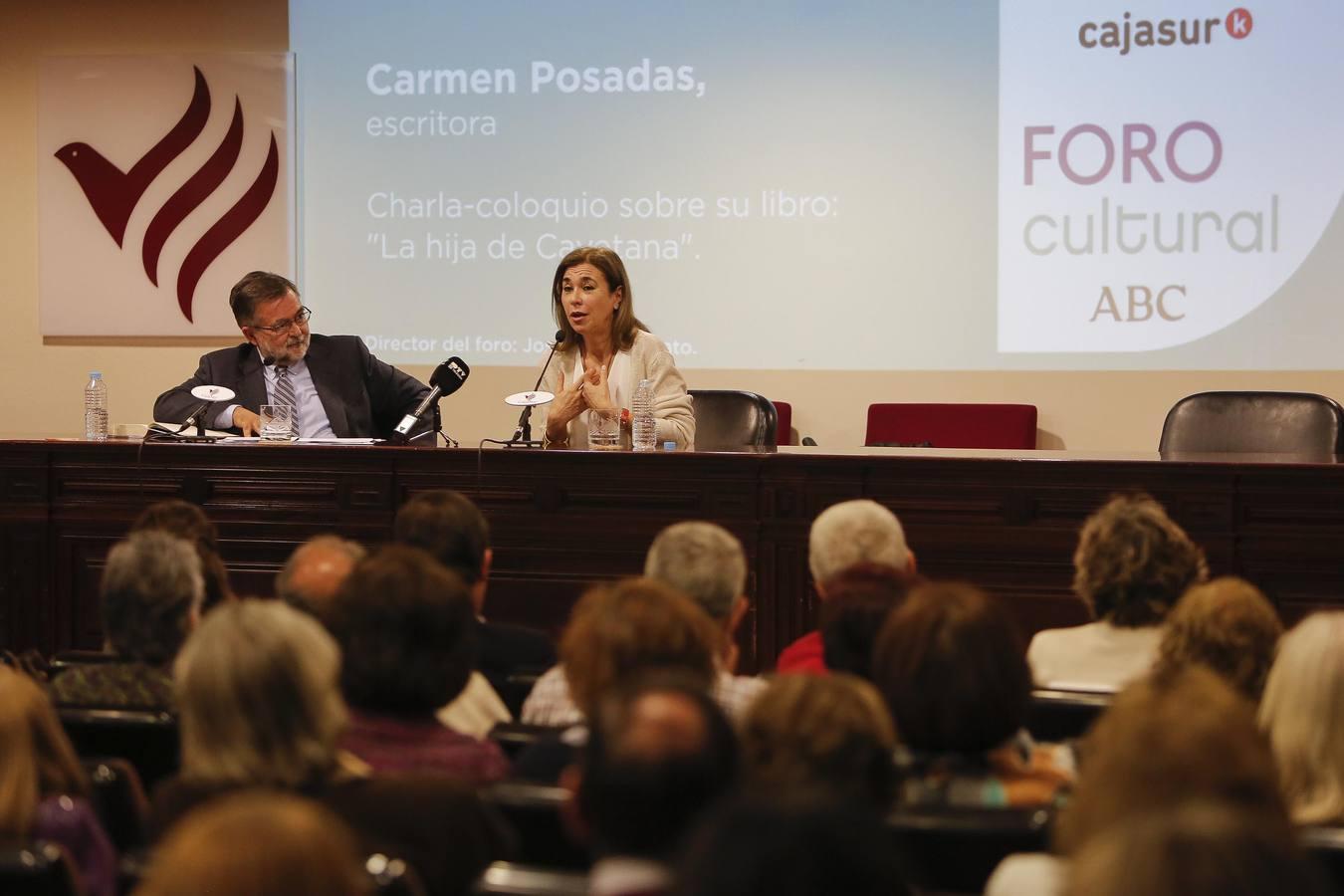 La presencia de Carmen Posadas en el Foro Cultural de ABC, en imágenes