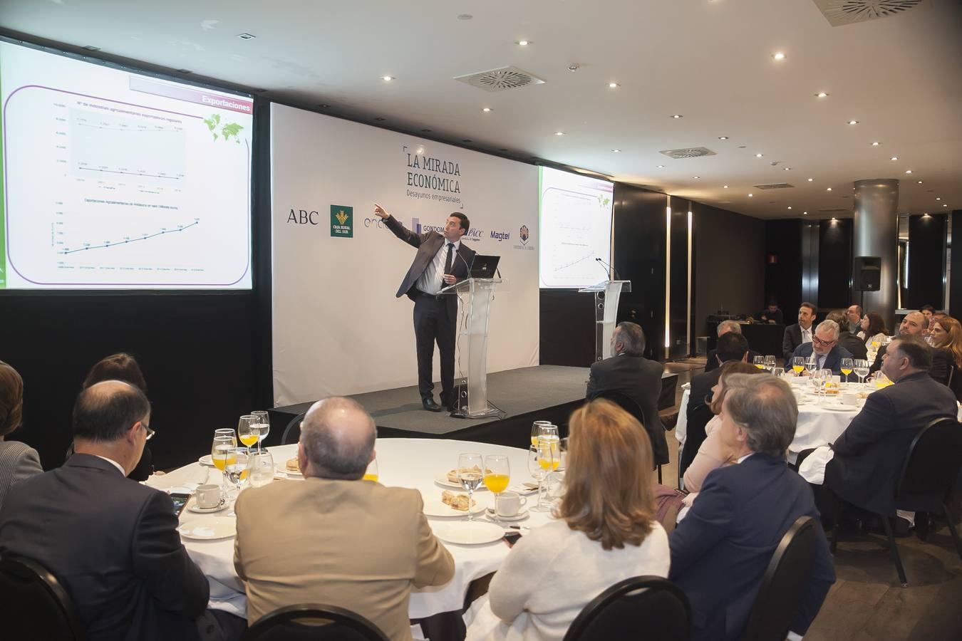 El foro económico de ABC Córdoba con el viceconsejero de Agricultura, en imágenes