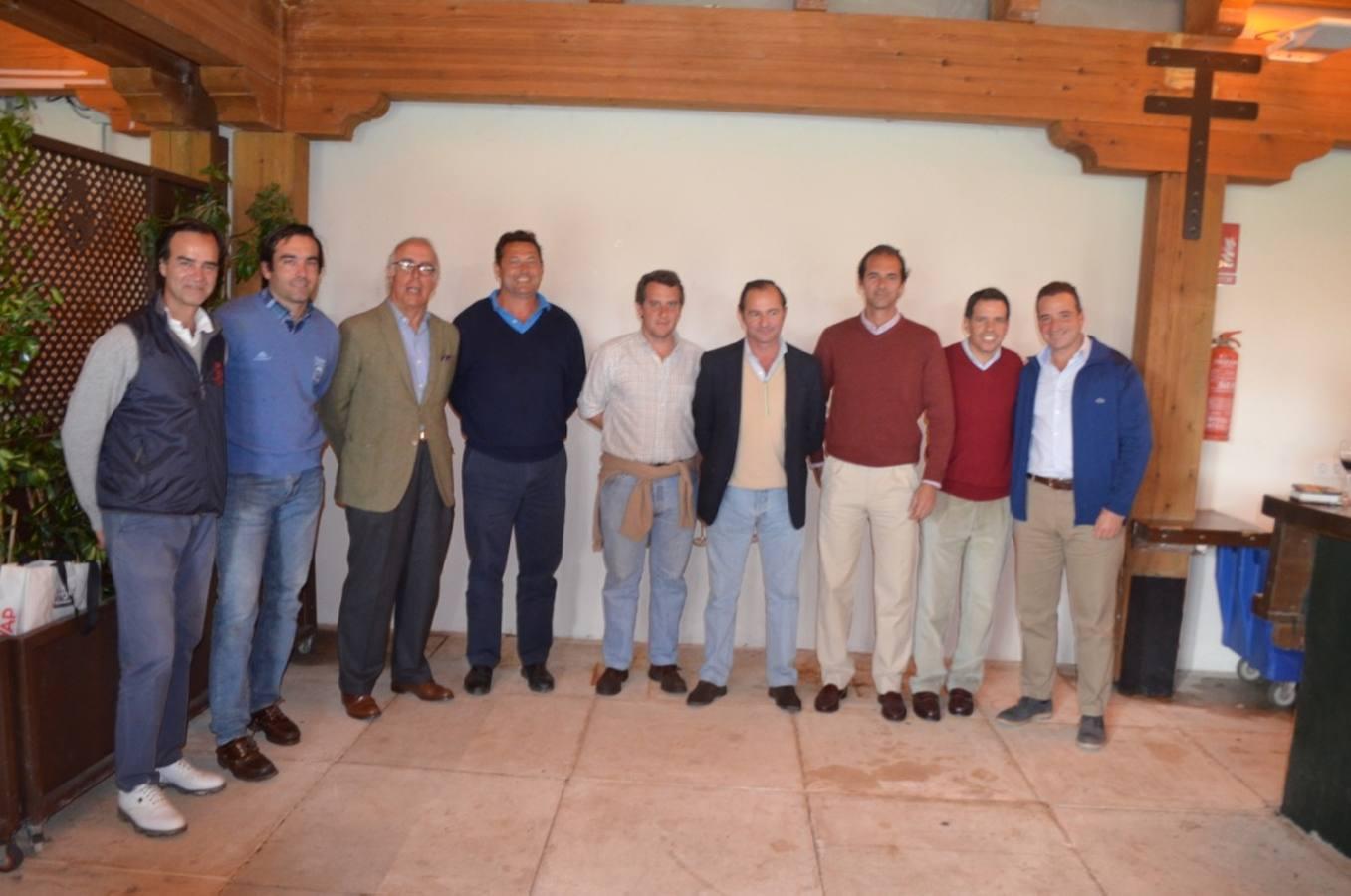 Antonio Ybarra, Augusto Lahore, Augusto Lahore, Fernando Ruiz-Cabello, Pelayo Ybarra, Danie Rodríguez, Manuel Marañón, Pedro Benjumea y Antonio Gallego