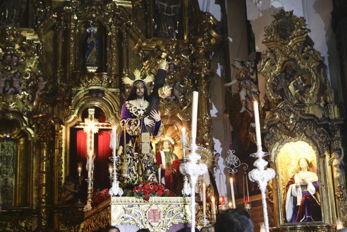Traslado de los titulares del Nazareno de Santa María
