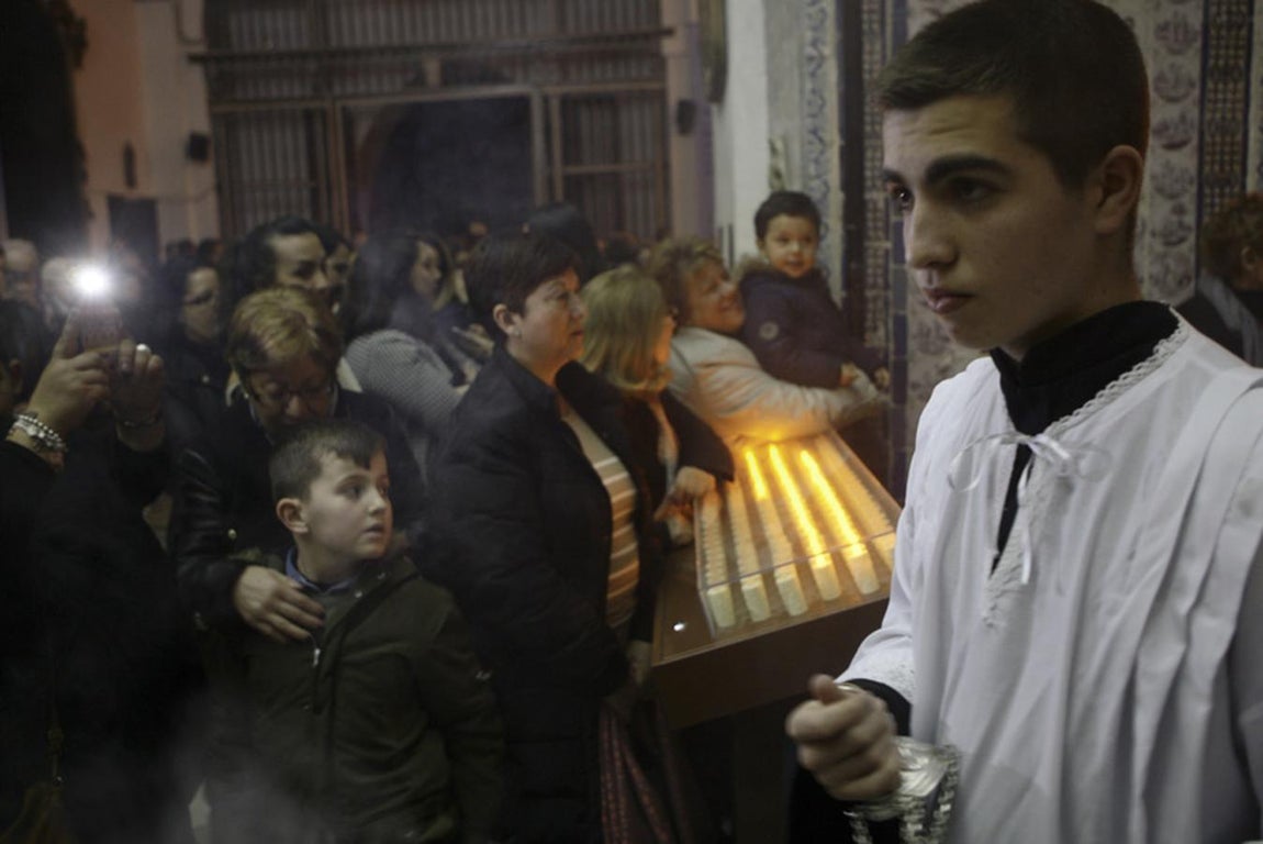 Traslado de los titulares del Nazareno de Santa María