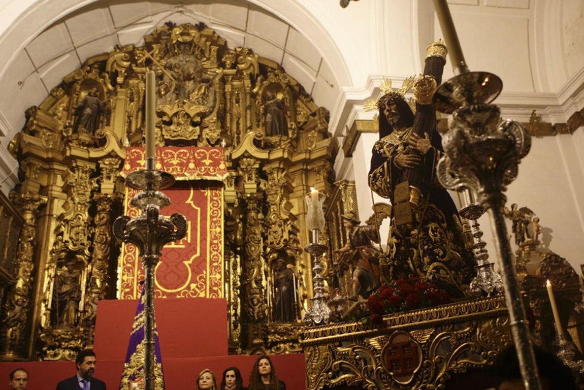 Traslado de los titulares del Nazareno de Santa María