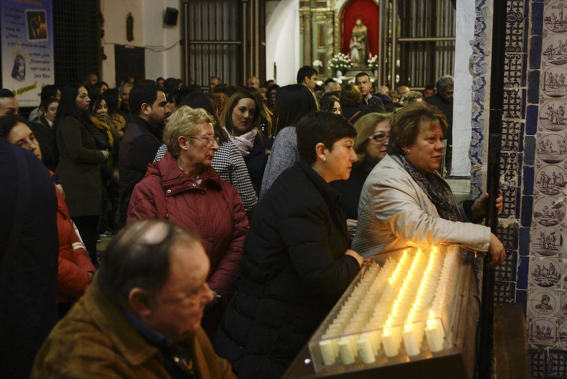 Traslado de los titulares del Nazareno de Santa María