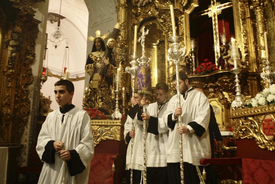 Traslado de los titulares del Nazareno de Santa María