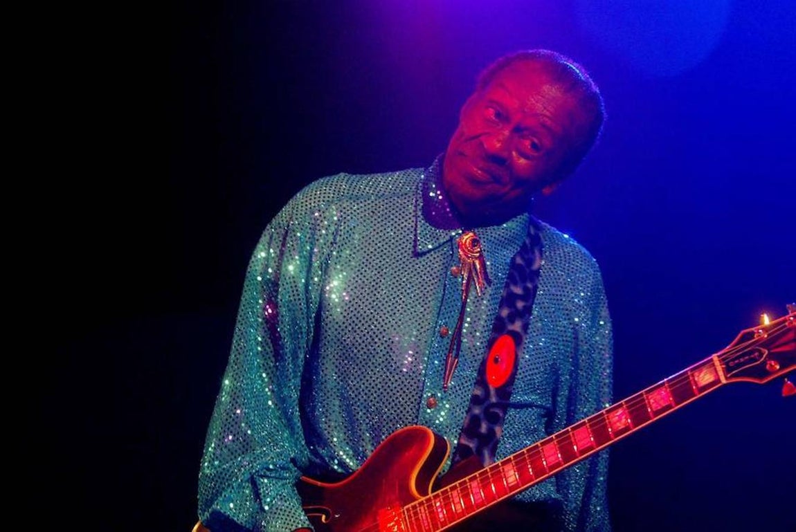 Las mejores imágenes de Chuck Berry, el gran pionero del rock