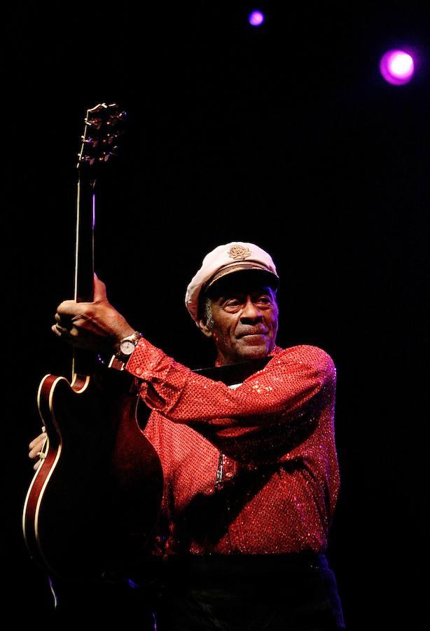 Las mejores imágenes de Chuck Berry, el gran pionero del rock