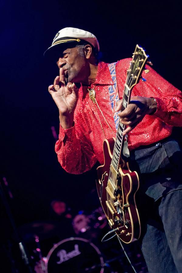 Las mejores imágenes de Chuck Berry, el gran pionero del rock