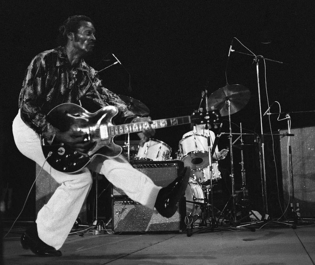 Las mejores imágenes de Chuck Berry, el gran pionero del rock