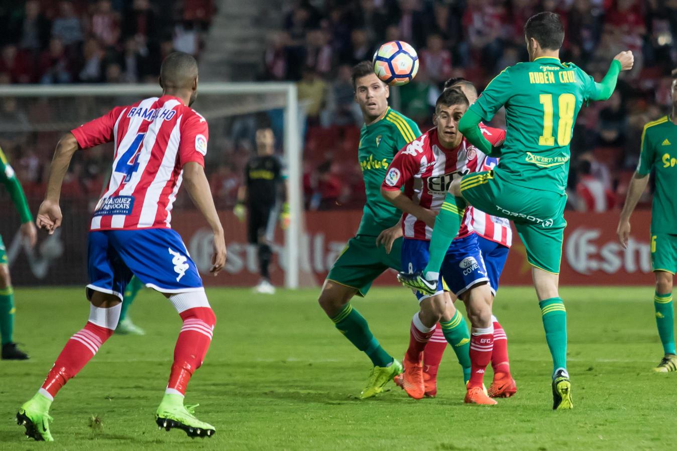 Las imágenes del partido Cádiz CF - Girona