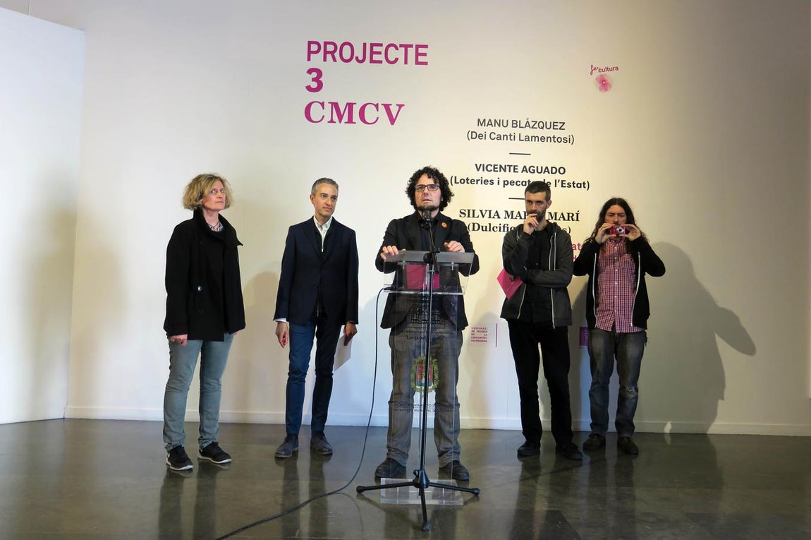 Inauguración de la exposición «Proyecto 3 CMCV. Pecados Capitales». 