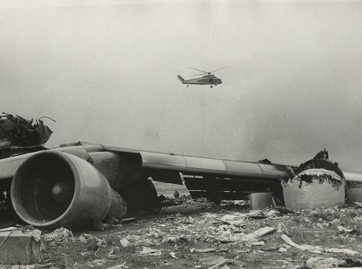 Cuarenta años del accidente aéreo de Los Rodeos, en el que perdieron la vida 583 personas. 
