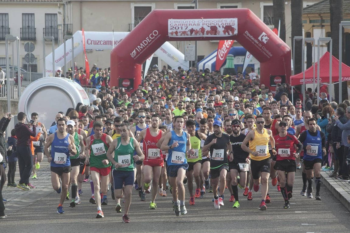 La carrera del Puente Romano, en imágenes
