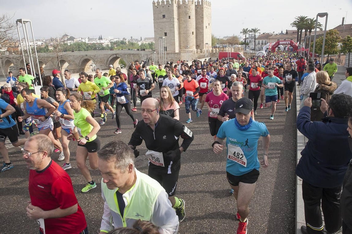 La carrera del Puente Romano, en imágenes