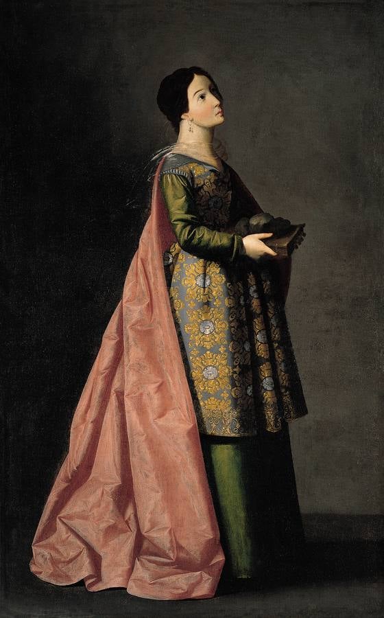 «Santa Emerenciana», de Francisco de Zurbarán, h. 1635