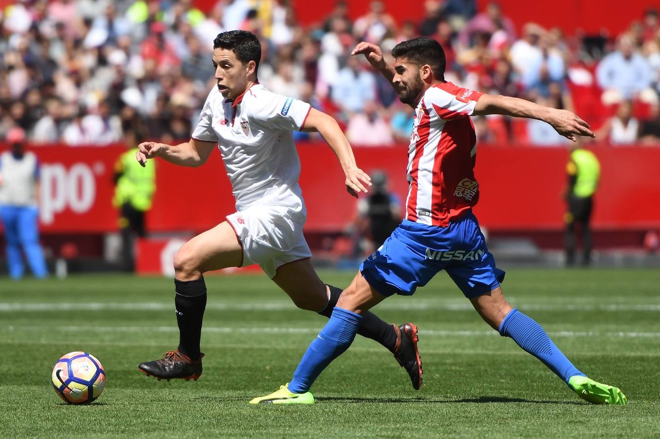 El Sevilla no logra pasar del empate contra el Sporting de Gijón